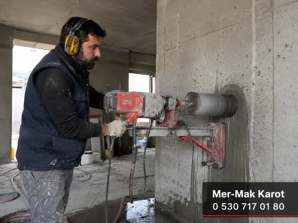 Beton delme makinesi