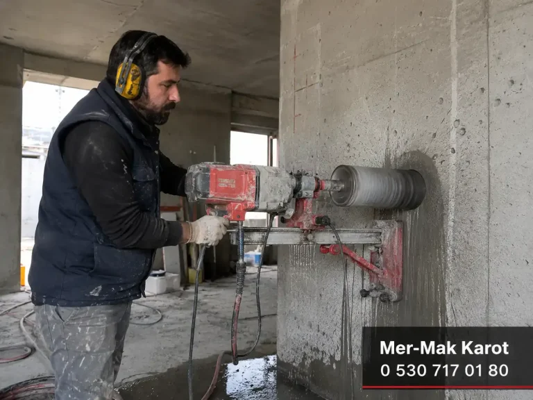 Beton delme makinesi